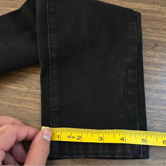 Frank Lyman Design Black High-Rise Jeans with Gold Accents XS - Picture 8 of 9